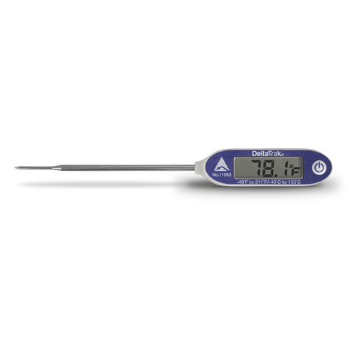 Digital Waterproof Thermometer, Reduced Tip Probe