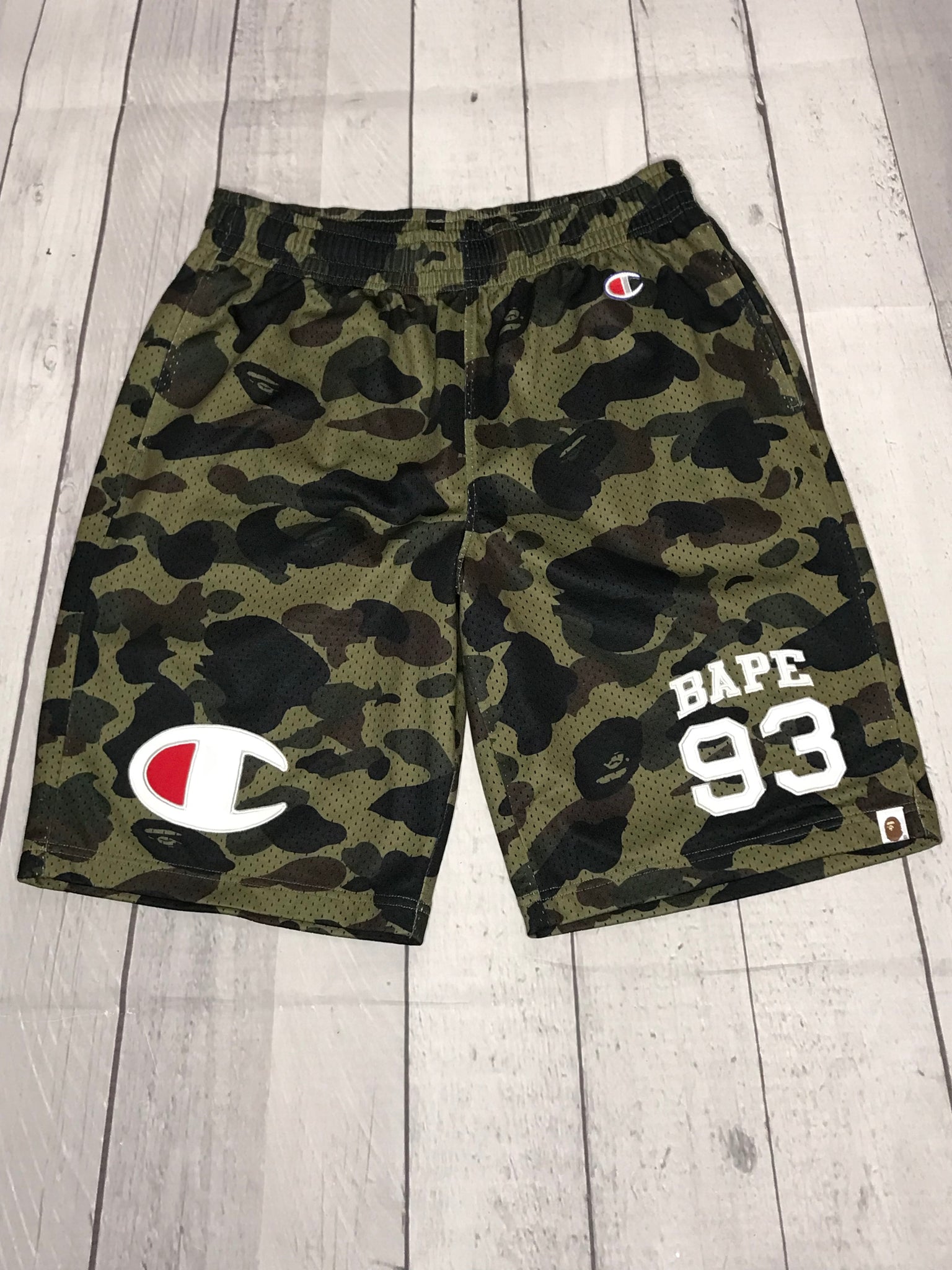 champion camouflage shorts