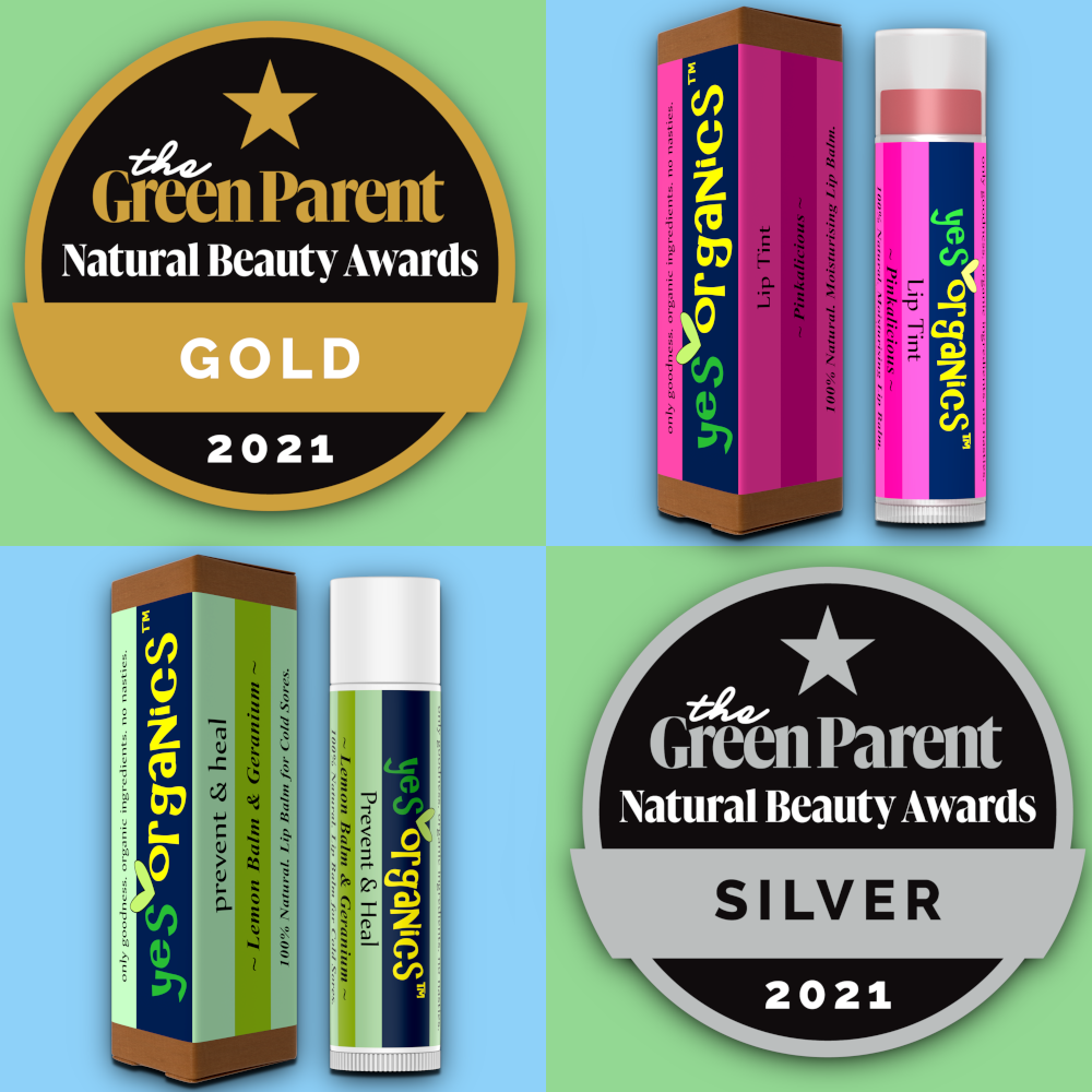 Yes Organics Best Lip Balm Award | Green Parent Awards 2022