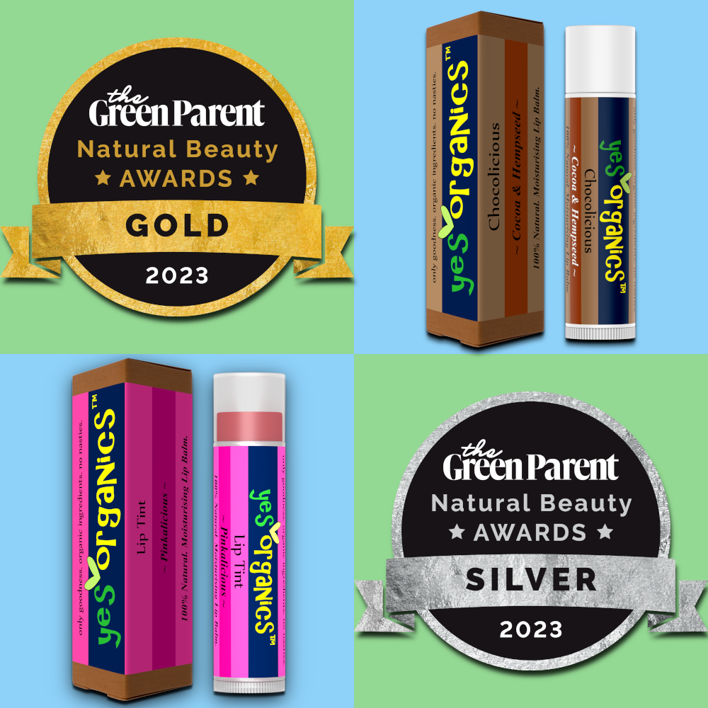 Best Lip Balm Green Parent Awards 2023 - Yes Organics