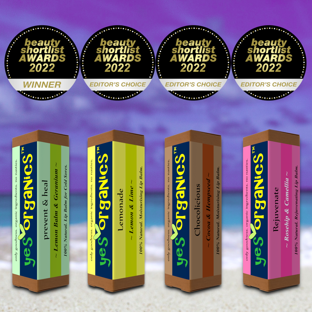 Yes Organics Best Lip Protector Award Winner 2022