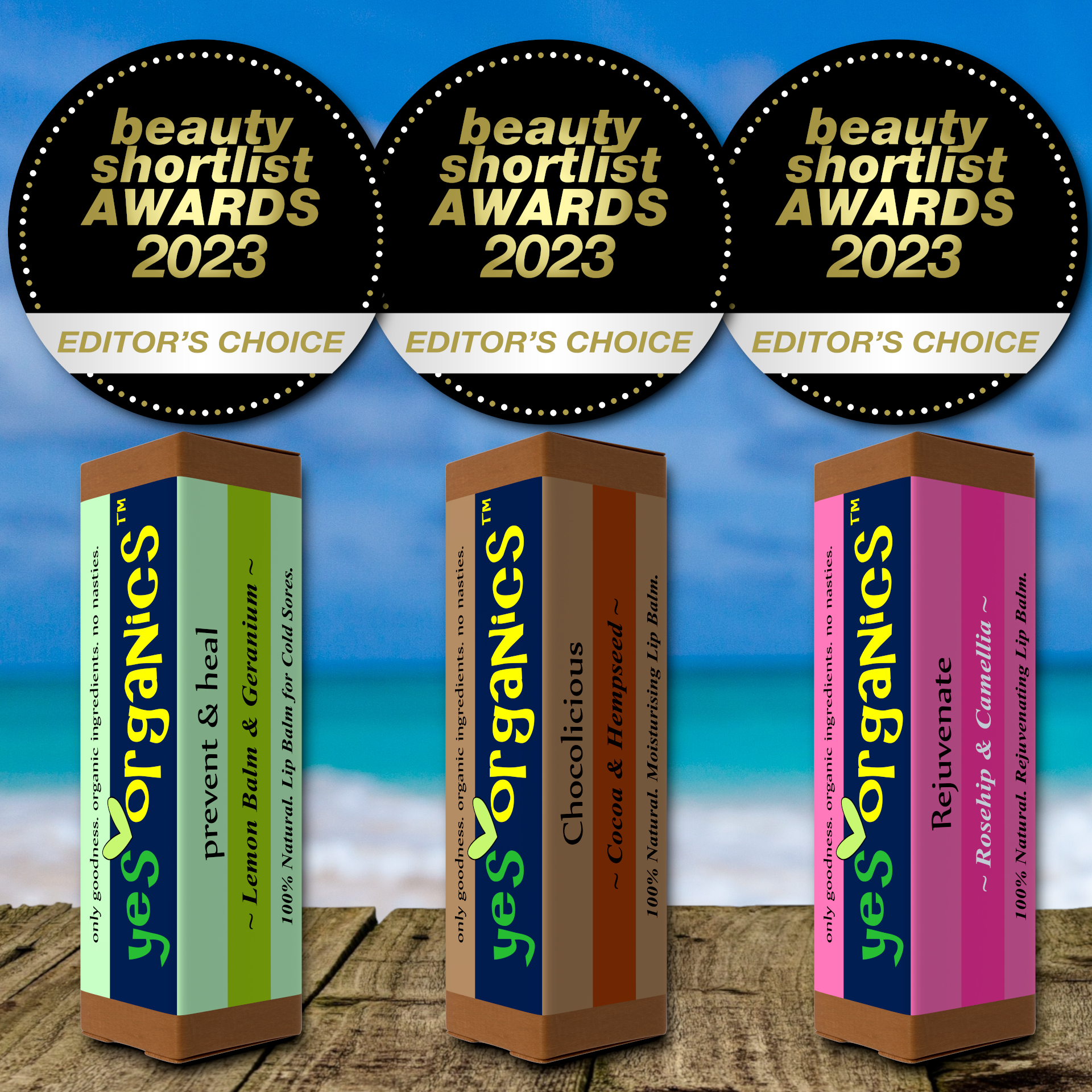 Best Lip Balms 2023 | Award Winning Lip Balms | Yes Organics
