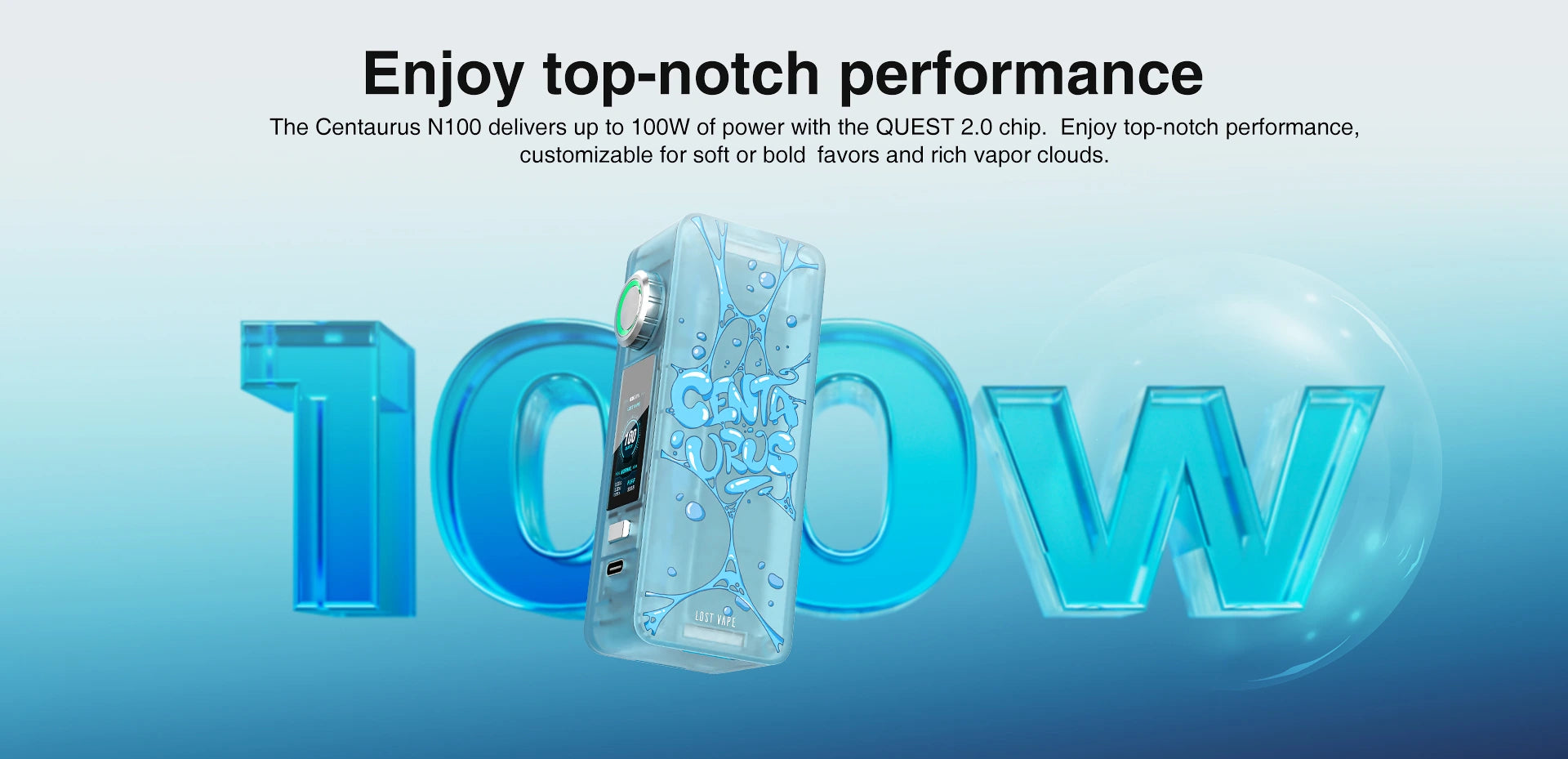 Centaurus N100 Enjoy top-notch performance