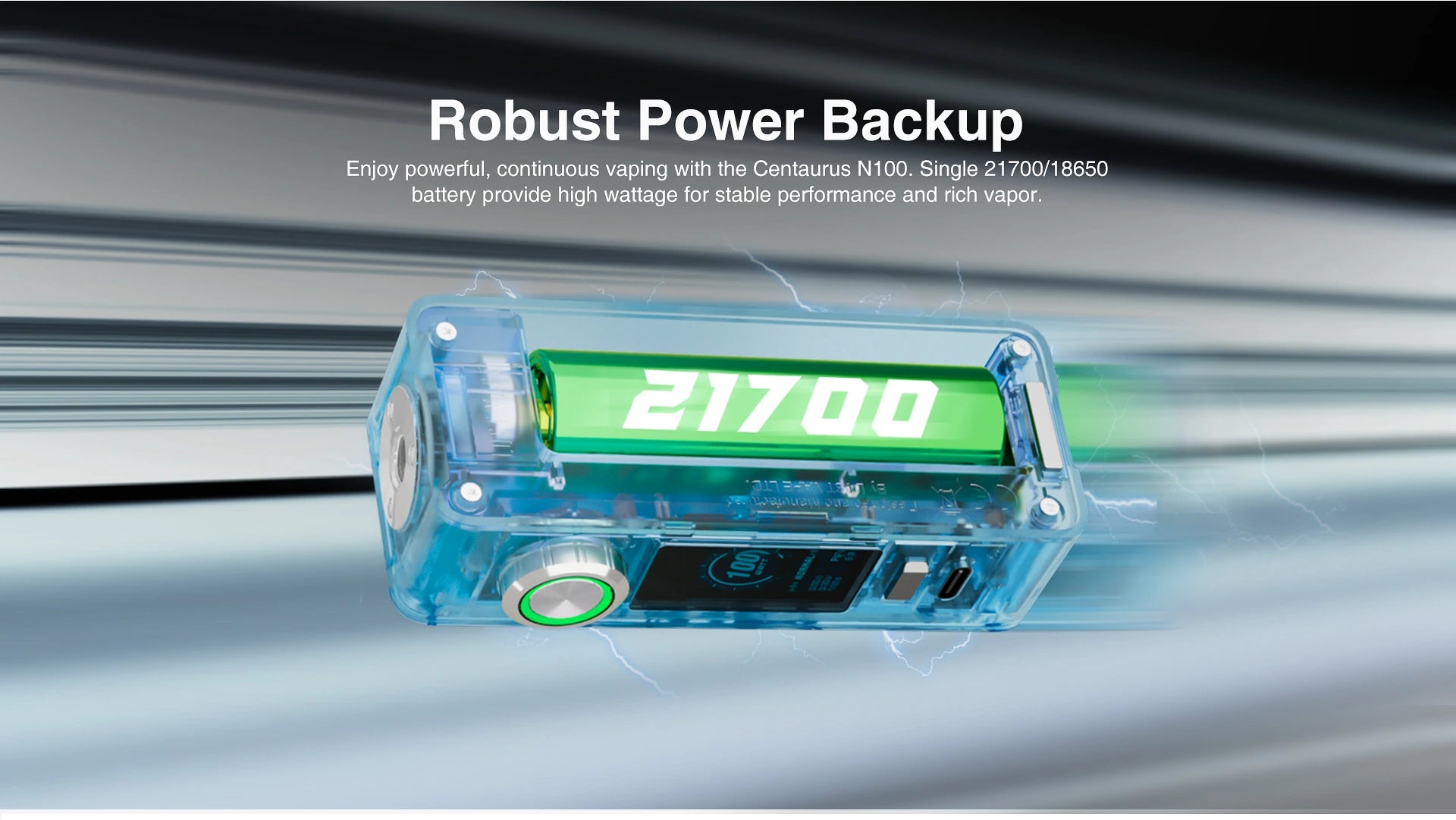 Centaurus N100 Robust Power Backup