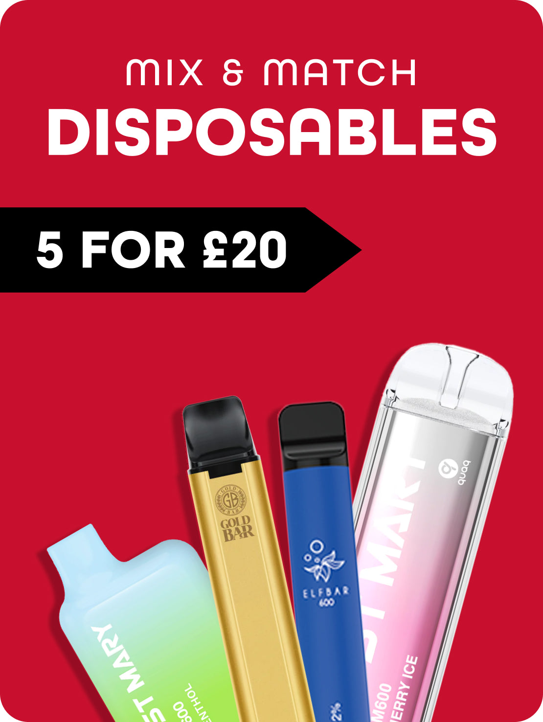 Disposable 5 for 20