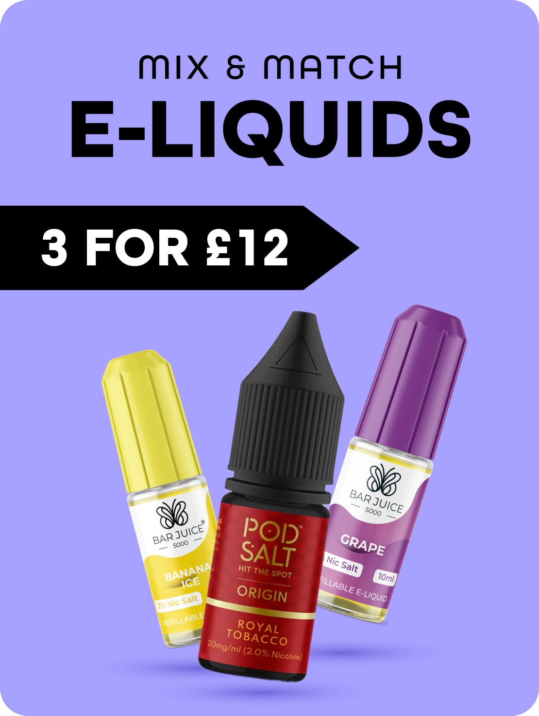 E-liquid 3 for 12