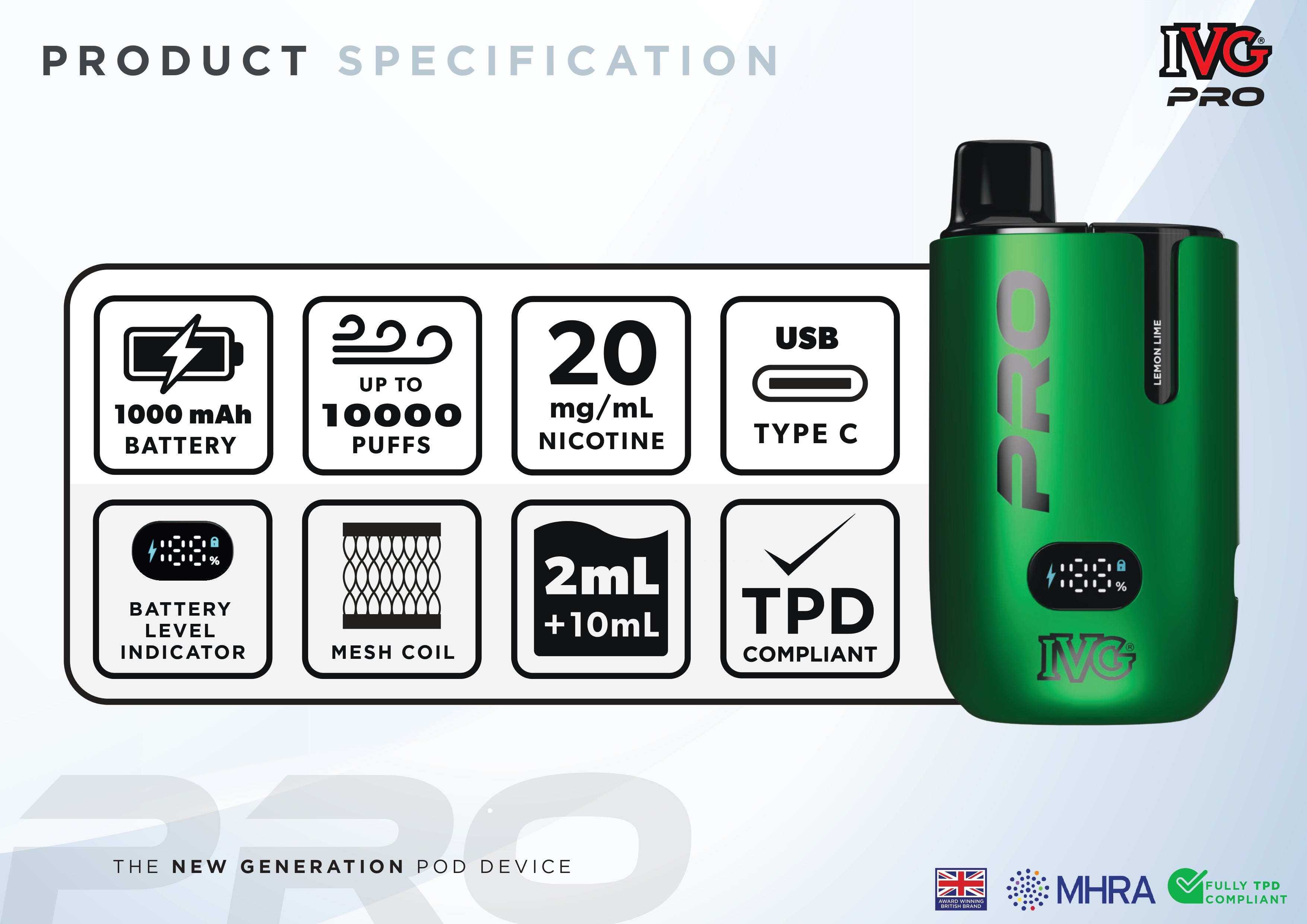 IVG Pro 12 Pod Kit