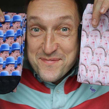 Chaussettes Personnalisées Photo Visage - Livraison Express