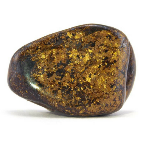 bronzite pierre roulée