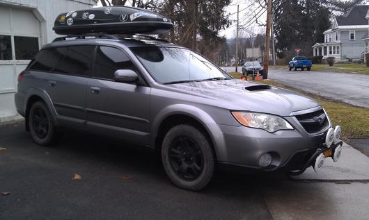 2005 subaru outback light bar