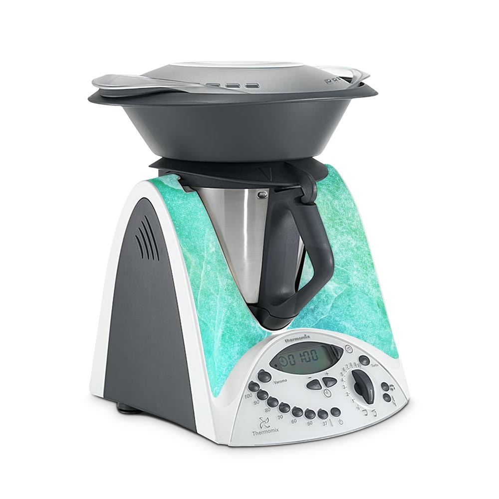 Thermomix TM31 Skin - White Marble III