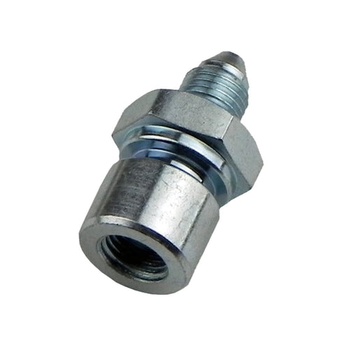 Tacoma Screw Products  3/8 T x 1/4 NPT Inverted Flare Brass Fitting -  Male Connector (Tube to Male Pipe)