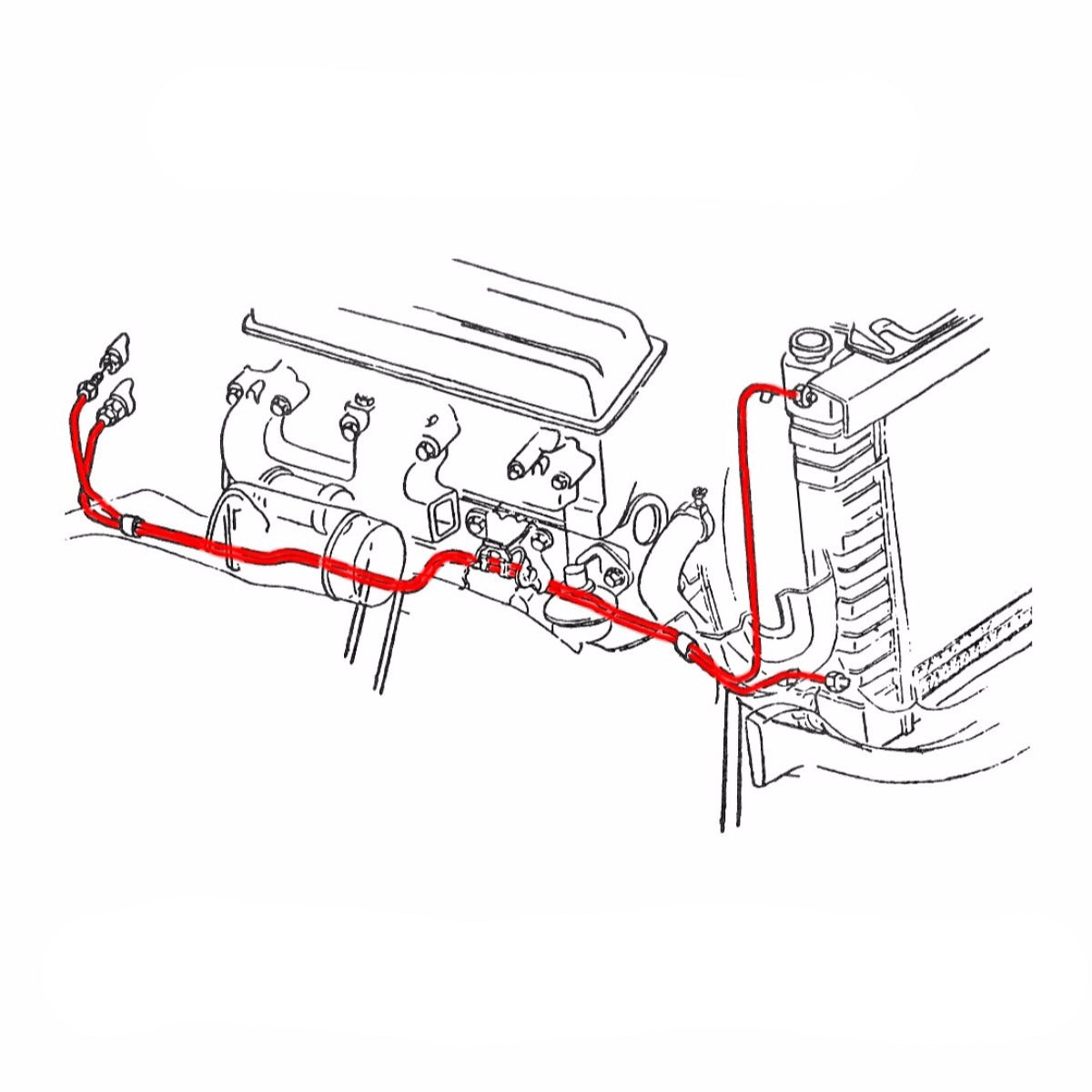 1987-94 Jeep Wrangler YJ  6CYL 3/8