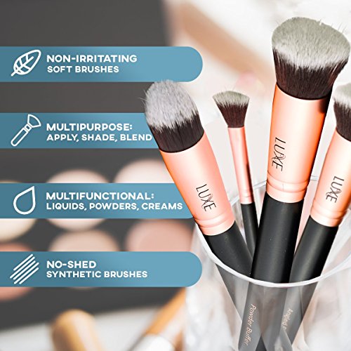 cleaning synthetic makeup brushes