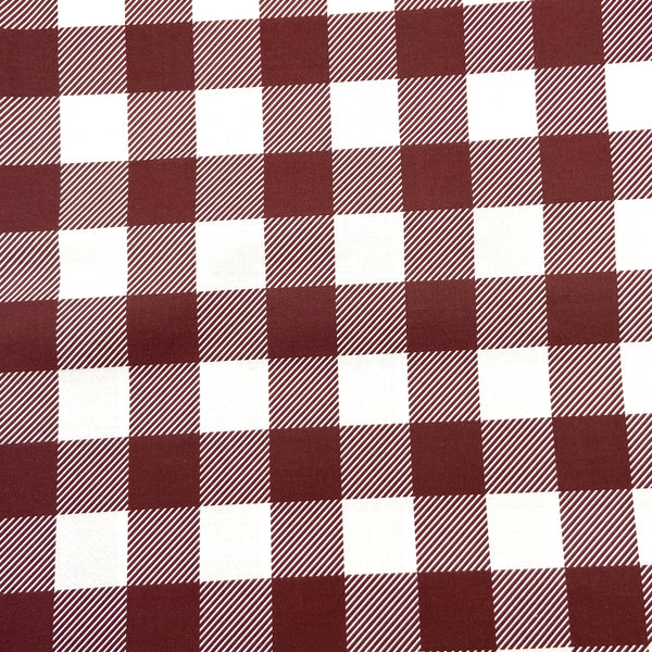 BUFFALO PLAID, Buffalo Check, Black Red Plaid, Quilting Fabric