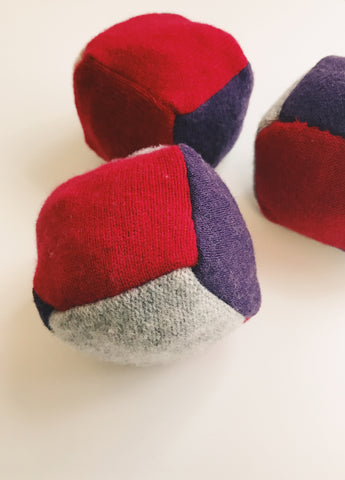 how to make wool dryer balls from sweaters