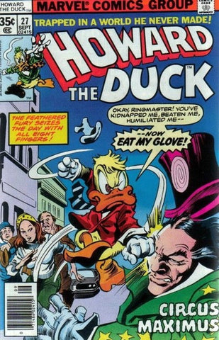 Cover of Howard the Duck comic book