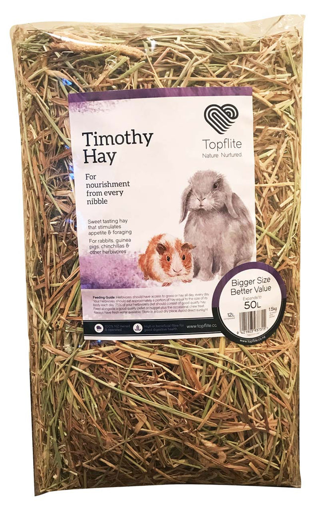 Timothy Hay by Topflite - for rabbits and guinea pigs