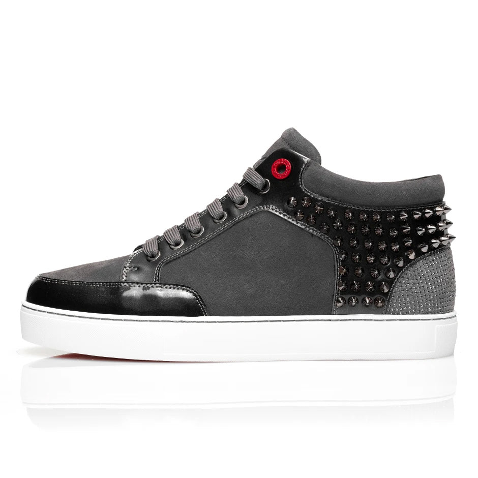 Royaums Kilian Dolphin Grey Strass | Maat 39 | grijs | dames | sneakers