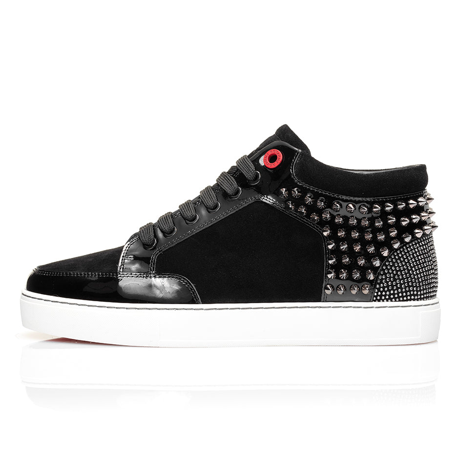 Royaums Kilian Black Strass | Maat 38 | zwart | dames | sneakers