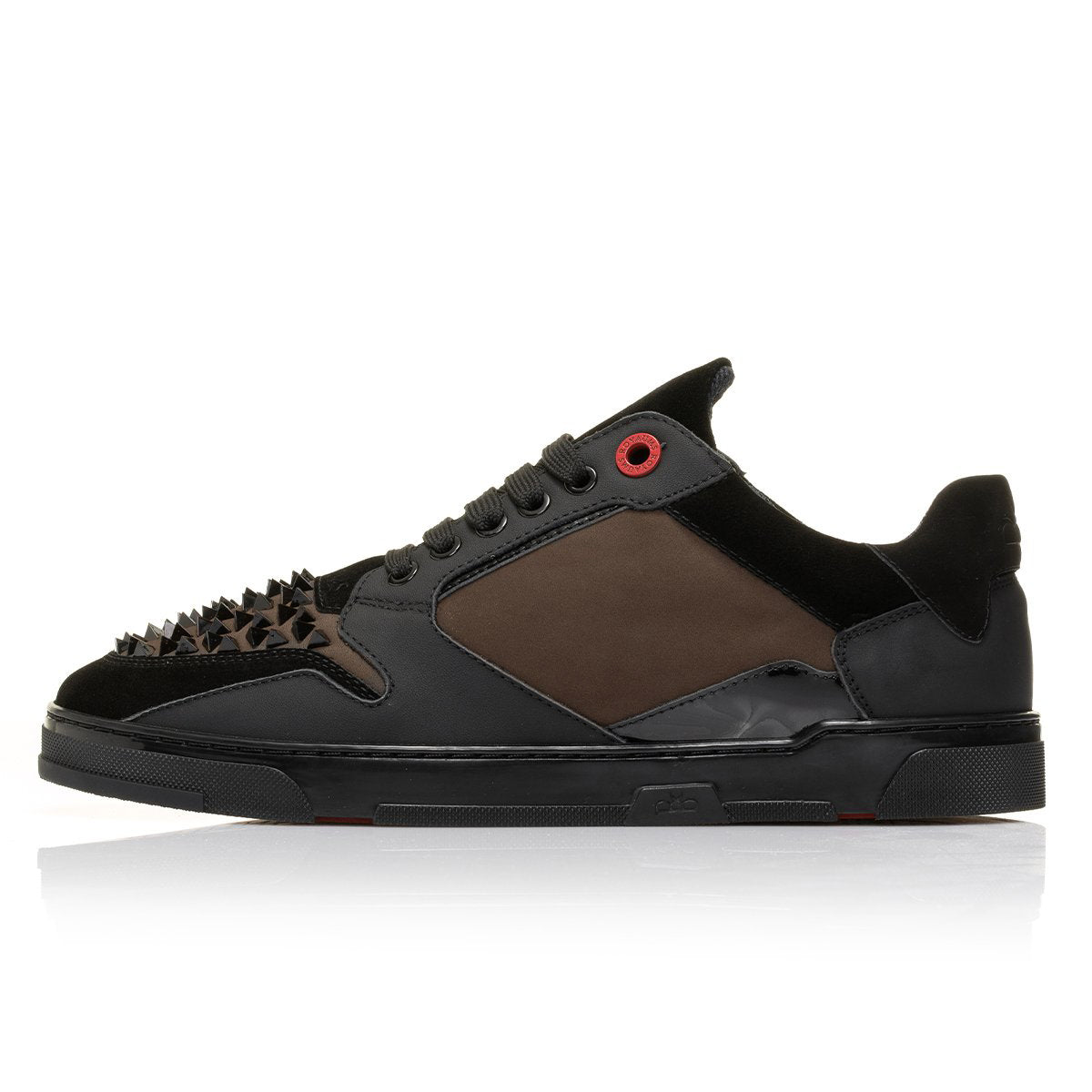 Royaums Tero Steel Black / Brown | Maat 41 | zwart | heren | sneakers