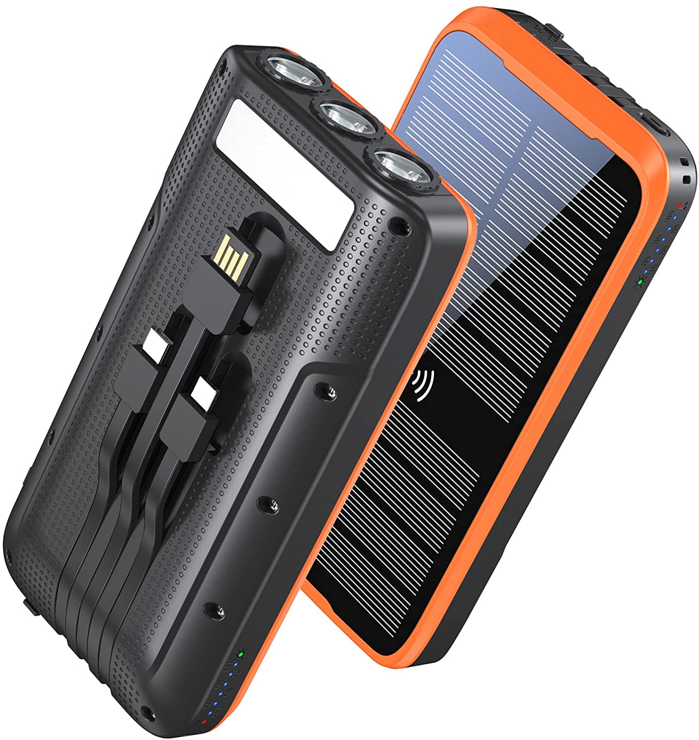 Cargador Solar Portátil con USB - Express Solutions