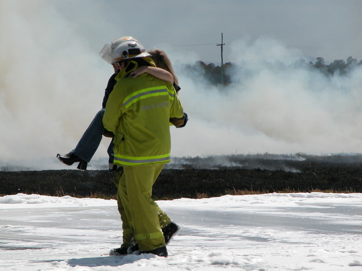 Rescue workers are able to give immediate