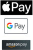 ICEGRIPPER accepts Apple Pay, GPay and Amazon Pay - see the buttons in your shopping cart