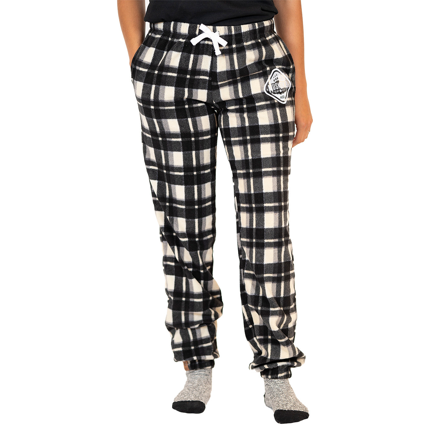 Maroon/Grey Plaid Pajama Pant