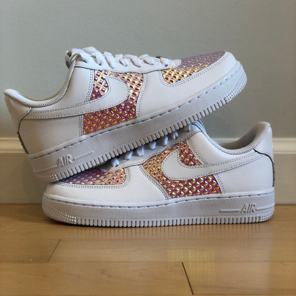 Baby Blue Shadow Nike AF1 (Women's) – DJ ZO Designs