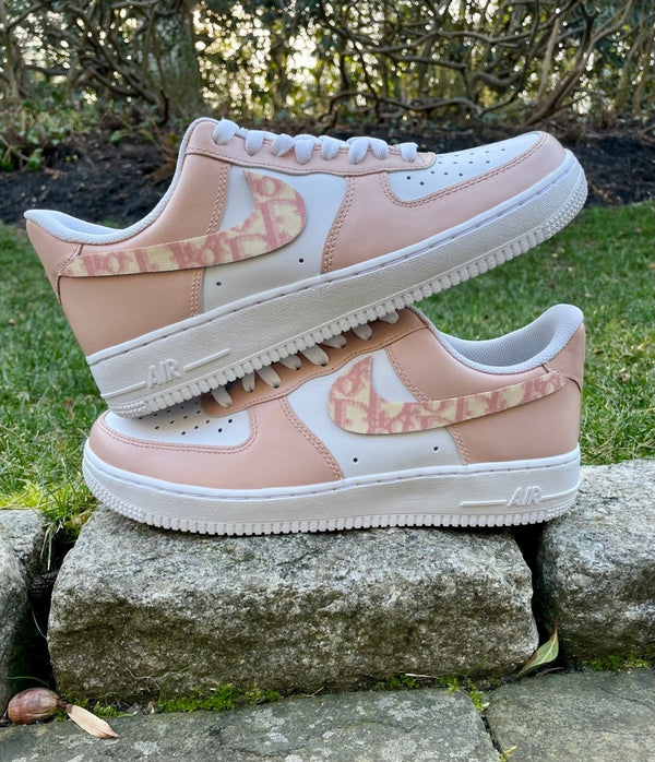 LIMITED EDITION Pink Dior Nike AF1 (Women's) – DJ ZO Designs