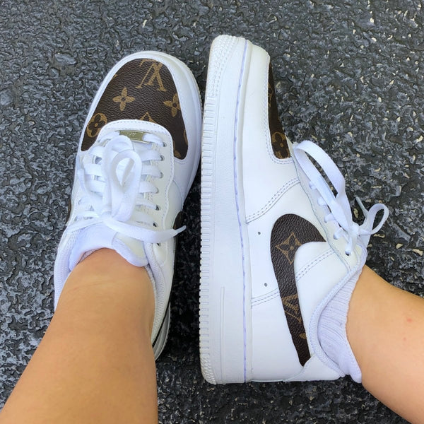 LV CUSTOM Air Force 1’s , Shoes included! , If you