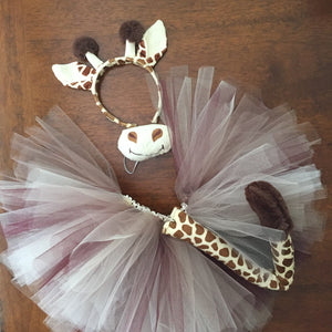 giraffe tutu costume