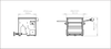 Boat Tote Technical Drawings with Dimensions