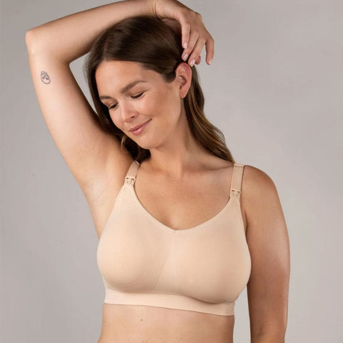 BRAVADO! DESIGNS Sustainable Restore Seamless Nursing Bra | Antique White |  M