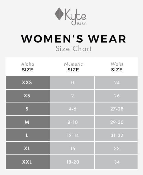 Women's Wear Size Chart