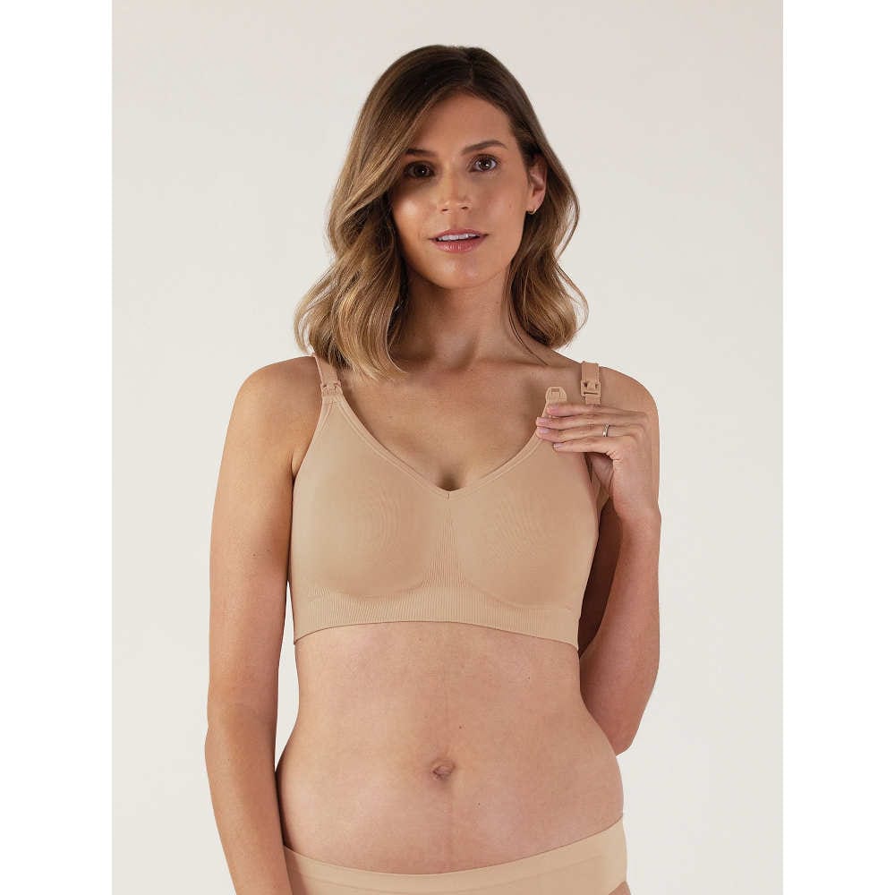 Bravado Clip and Pump Hands-Free Nursing Bra Accessory offers a  revolutionary design that gives moms the convenience, ease and discretion  to pump