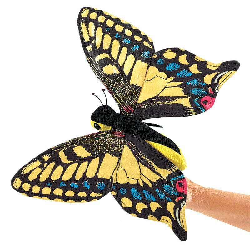 Folkmanis Finger Puppet - Swallowtail Butterfly By FOLKMANIS PUPPETS Canada - 72067