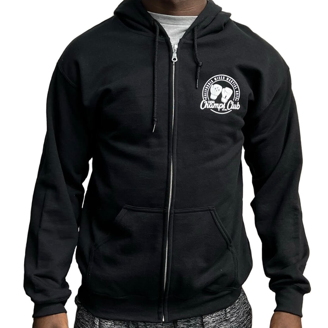 champs black hoodie