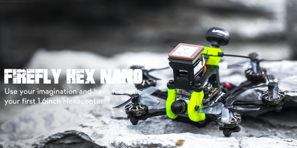 Firefly hex nano INAV Hexacopter Analog Micro Drone (with prop guards)