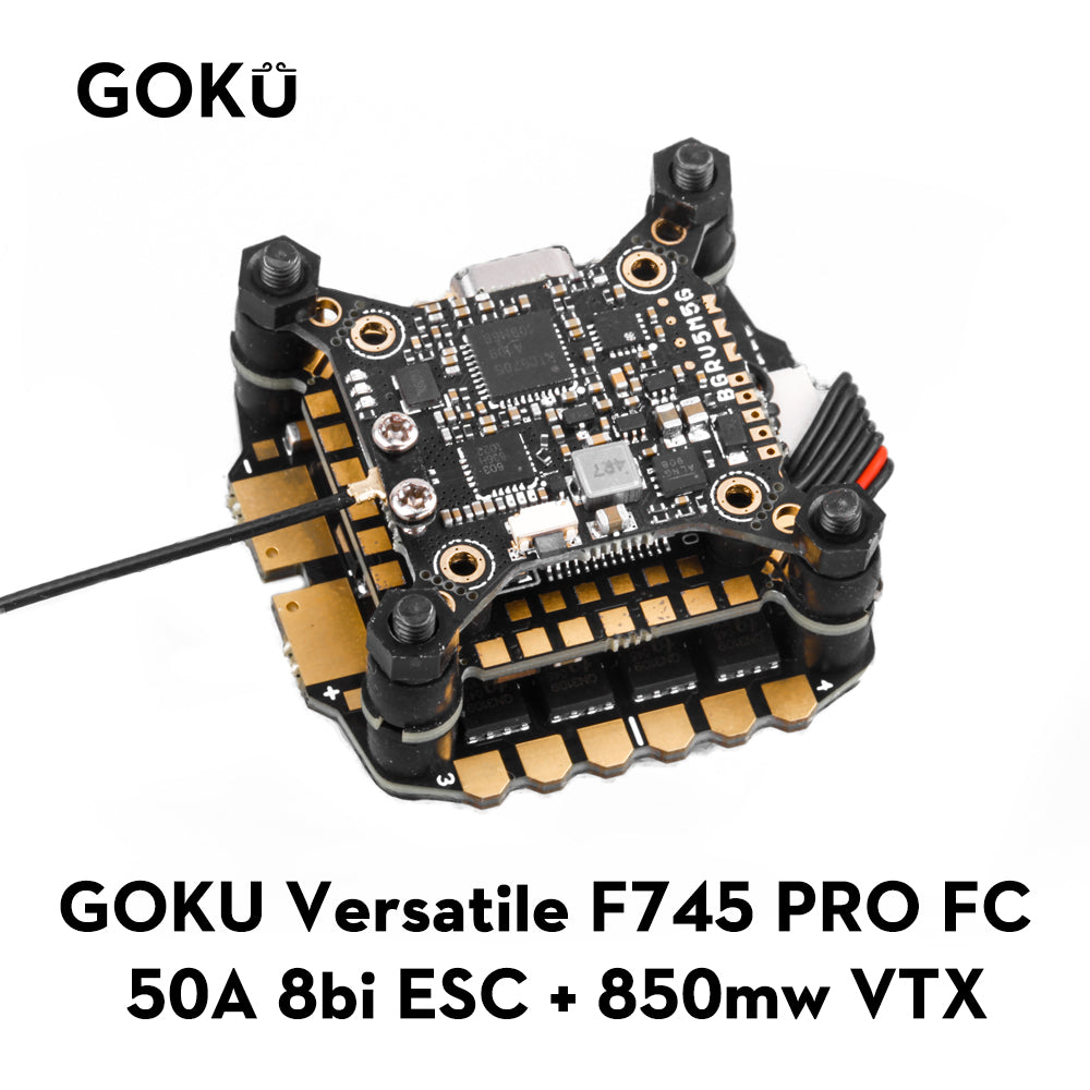 Flywoo Goku Versatile F745 Pro + 50A ESC + 850mW VTX