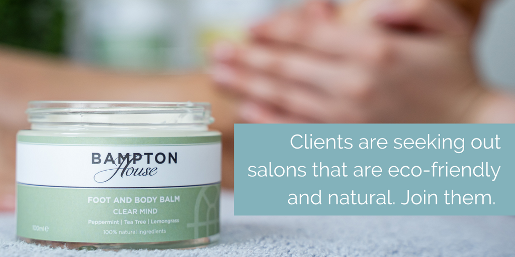 Natural beauty salon products