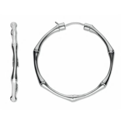 gucci bamboo hoop earrings