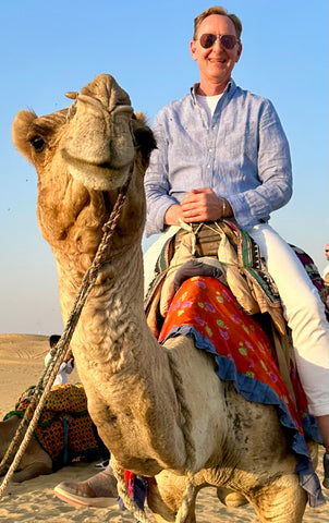 Tim in Jaipur, India.