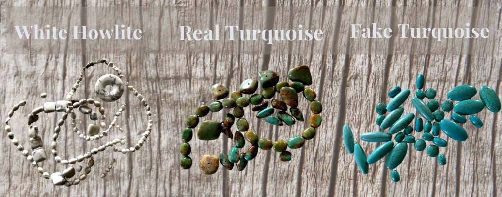 Photos of Howlite Turquoise Real Turquoise and Fake Turquoise