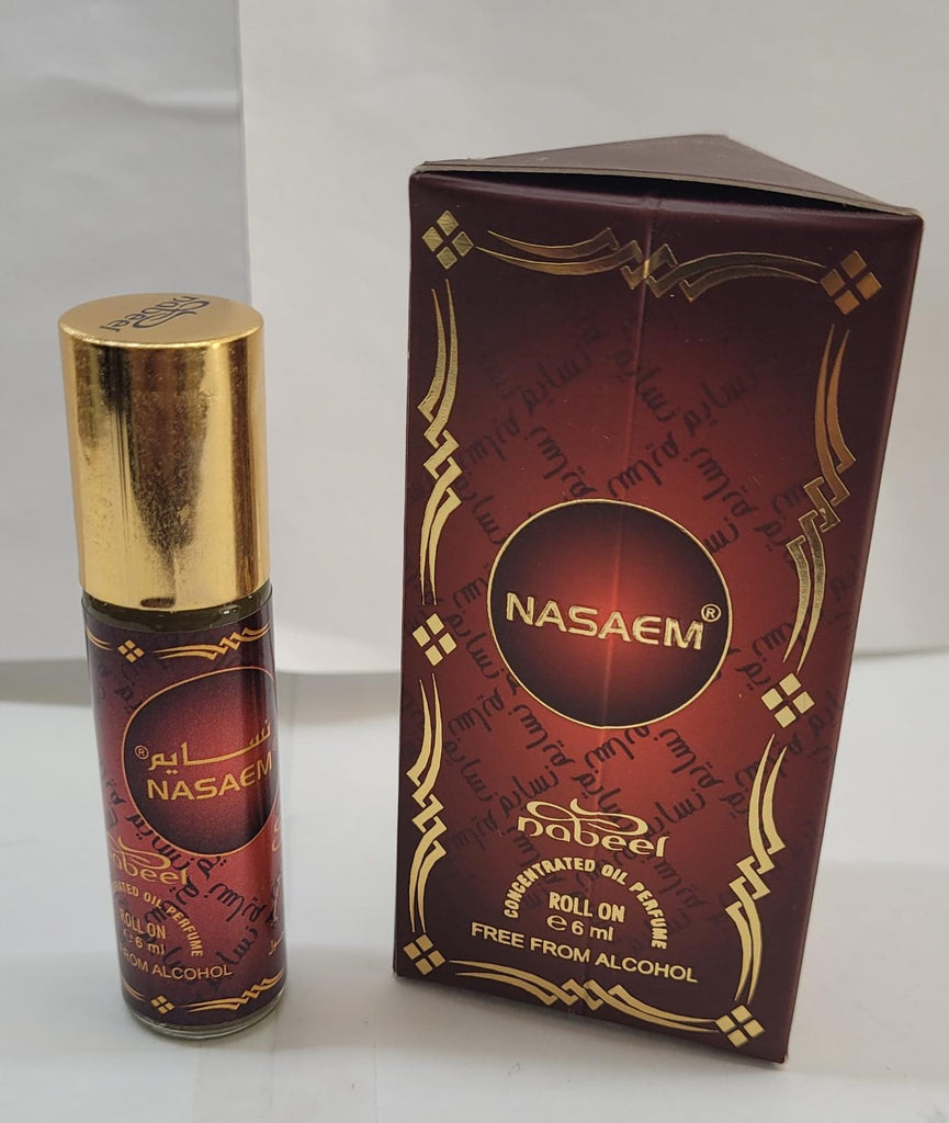 AMBER - Box 6 x 6ml Roll-on Perfume Oil by Nabeel-5830