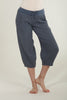 Gauze Capri Pants - Oatmeal - Deep Sea