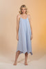 Sleeveless Gauze Dress - Baby Blue - Baby Blue