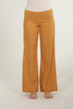 Linen Foldover Pants - Corriander - Honey