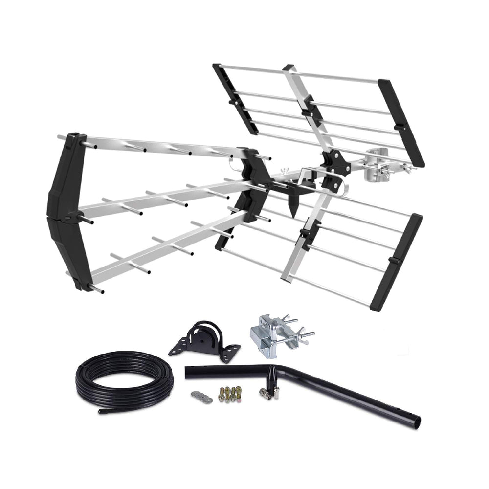 Tv Antenna Bundle With Uhf Vhf Tv Antenna J Pole And Coaxial Cable